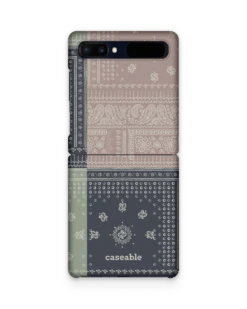 Bandana Patchwork Hard Shell Phone Case Samsung Galaxy Z Flip