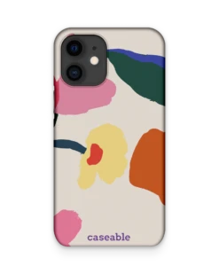 Handpainted Blooms Hard Shell Phone Case Apple IPhone 12 Mini